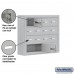 Salsbury Cell Phone Storage Locker - 4 Door High Unit (5 Inch Deep Compartments) - 12 A Doors and 2 B Doors - steel - Surface Mounted - Master Keyed Locks